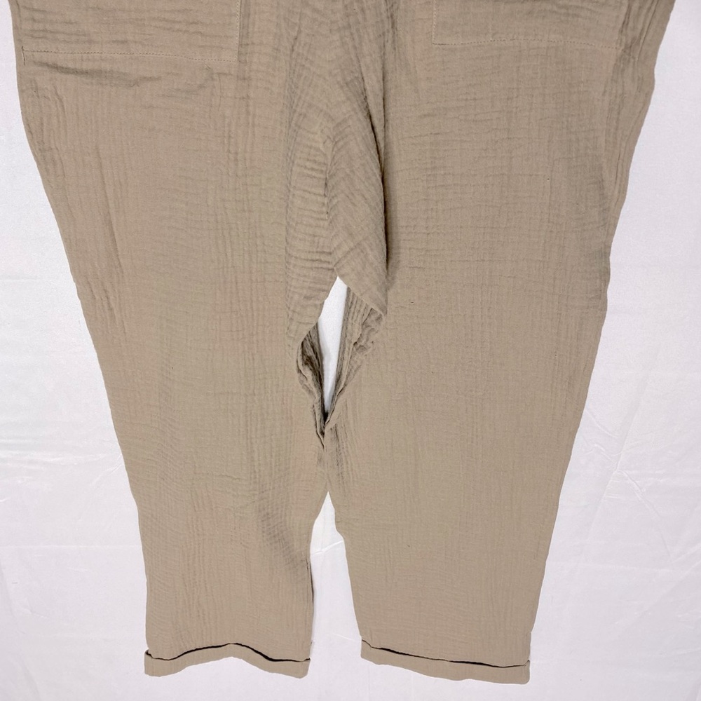 Smash + Tess for The Jilly Box Beige Organic Cotton Romper Jumpsuit S NWT - Picture 8 of 16